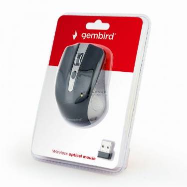 Gembird MUSW-4B-04-GB Wireless optical mouse Space Grey/Black