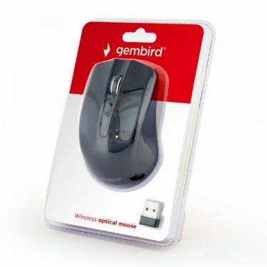 Gembird MUSW-4B-04 Wireless optical mouse Black