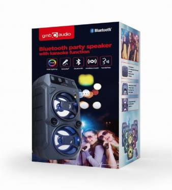 Gembird SPK-BT-13 Bluetooth Party speaker with karaoke function Blue