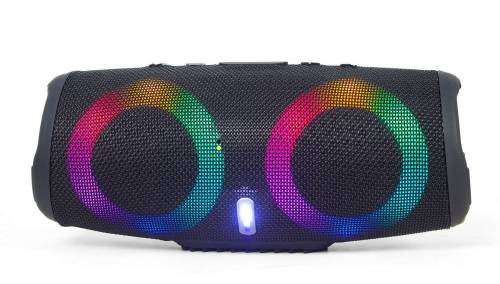 Gembird SPK-BT-LED-02 Bluetooth LED Speaker Black