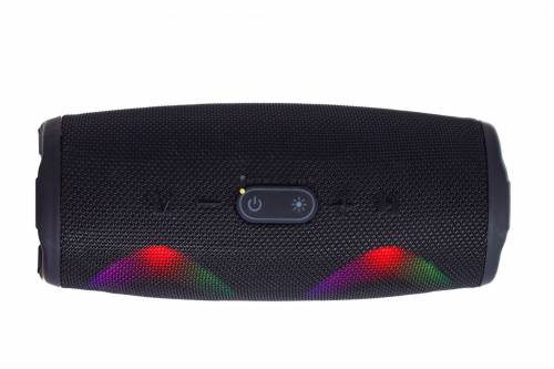 Gembird SPK-BT-LED-02 Bluetooth LED Speaker Black