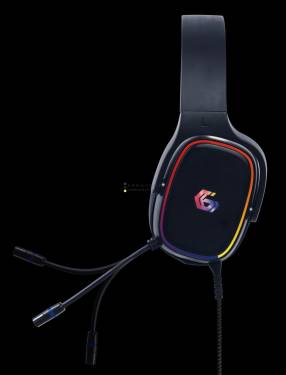 Gembird USB 7.1 Surround Gaming Headset with RGB Black