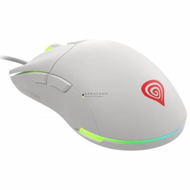 Genesis Krypton 750 RGB Gaming Mouse White