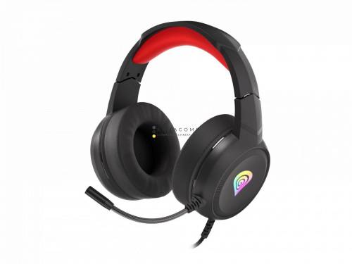 Genesis Neon 200 RGB Gaming Headset Black/Red