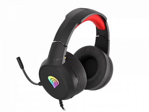 Genesis Neon 200 RGB Gaming Headset Black/Red