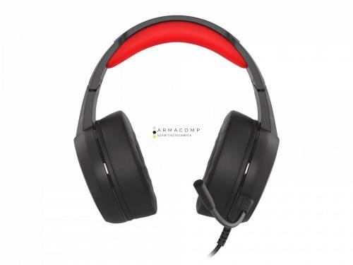 Genesis Neon 200 RGB Gaming Headset Black/Red