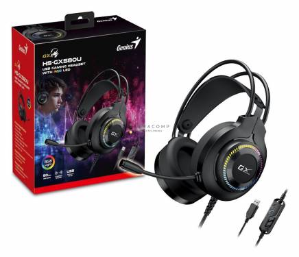 Genius HS-GX580U Headset Black