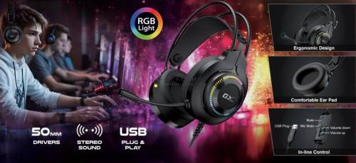 Genius HS-GX580U Headset Black