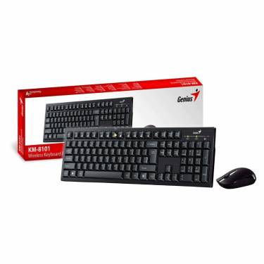 Genius KM-8101 Wireless Keyboard Black HU