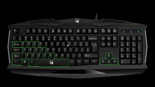 Genius Scorpion K220 Gaming billentyűzet Black HU