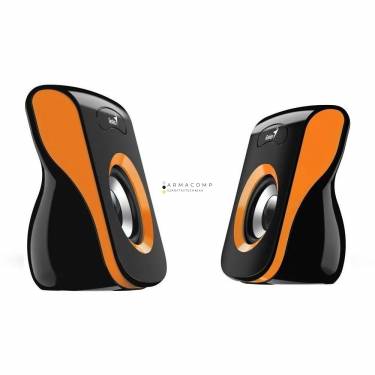 Genius SP-Q180 Speaker Black/Orange