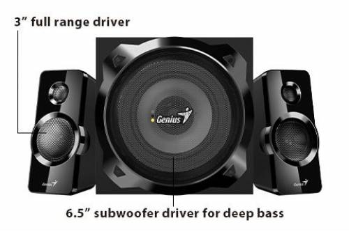 Genius SW-2.1 1850 BT 2.1 Speaker Black