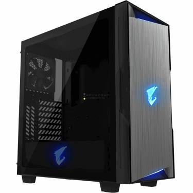 Gigabyte Aorus C300 Glass Black