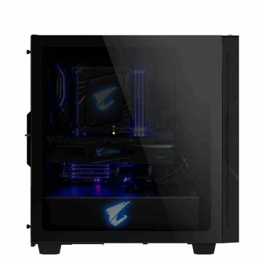 Gigabyte Aorus C300 Glass Black