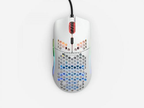 Glorious Model O Gaming Race RGB Matte White