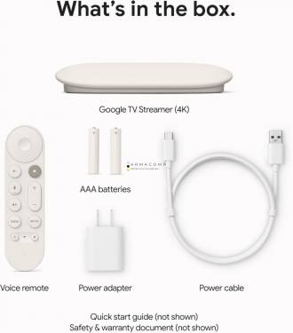 Google TV Streamer (4K) (2024) White