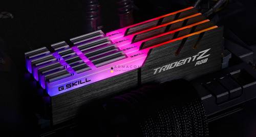 G.SKILL 128GB DDR4 3200MHz Kit(4x32GB) Trident Z RGB