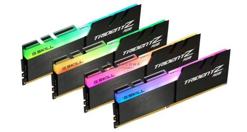 G.SKILL 128GB DDR4 3600MHz Kit(4x32GB) Trident Z RGB