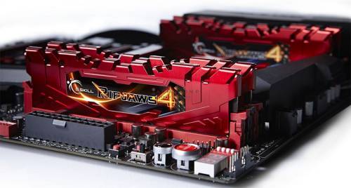 G.SKILL 16GB DDR4 2133Mhz Kit(2x8GB) Ripjaws 4 Red