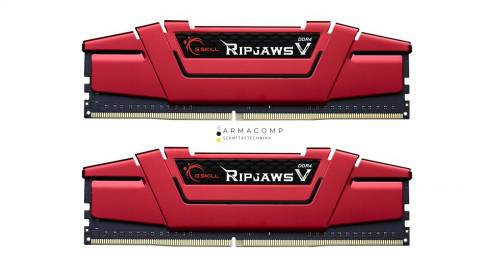 G.SKILL 16GB DDR4 2400Mhz Kit(2x8GB) Ripjaws V Red