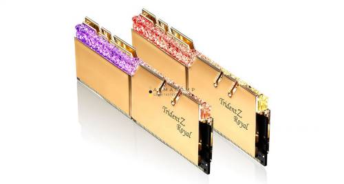 G.SKILL 16GB DDR4 3200MHz Kit(2x8GB) Trident Z Royal Gold