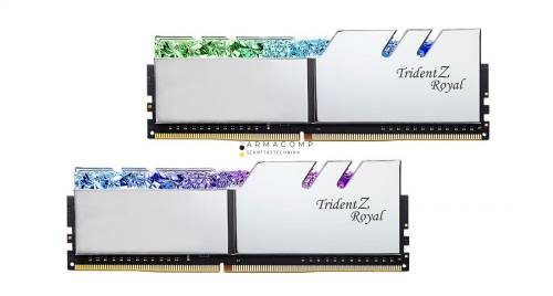 G.SKILL 16GB DDR4 3200MHz Kit(2x8GB) Trident Z Royal Silver