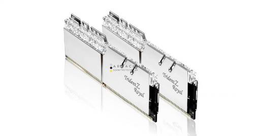 G.SKILL 16GB DDR4 3200MHz Kit(2x8GB) Trident Z Royal Silver