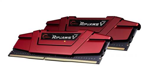 G.SKILL 16GB DDR4 3600MHz Kit(2x8GB) RipjawsV Red