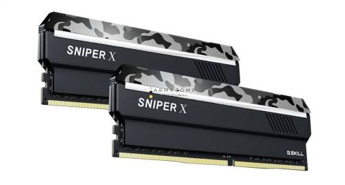 G.SKILL 16GB DDR4 3600MHz Kit(2x8GB) Sniper X Urban Camo