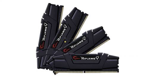 G.SKILL 32GB DDR4 3600MHz Kit(4x8GB) RipjawsV Black