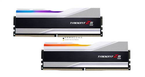 G.SKILL 32GB DDR5 5200MHz Kit(2x16GB) Trident Z5 RGB Silver