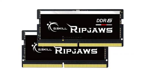 G.SKILL 32GB DDR5 5600MHz Kit(2x16GB) SODIMM Ripjaws Black