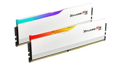 G.SKILL 32GB DDR5 6000MHz Kit(2x16GB) Ripjaw M5 RGB White