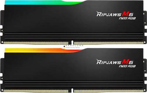 G.SKILL 32GB DDR5 6000MHz Kit(2x16GB) Ripjaws M5 Neo RGB Black