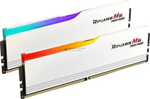 G.SKILL 32GB DDR5 6000MHz Kit(2x16GB) Ripjaws M5 Neo RGB White