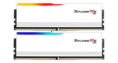G.SKILL 32GB DDR5 6000MHz Kit(2x16GB) Ripjaws M5 RGB White