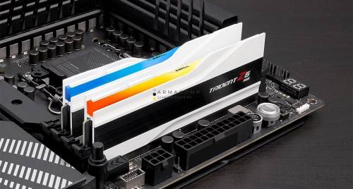 G.SKILL 32GB DDR5 6000MHz Kit(2x16GB) Trident Z5 RGB Matte White