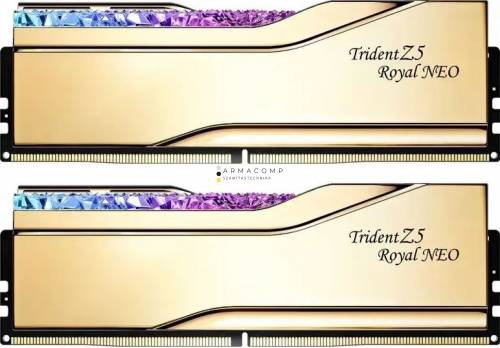 G.SKILL 32GB DDR5 6000MHz Kit(2x16GB) Trident Z5 Royal Neo Gold