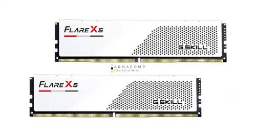 G.SKILL 32GB DDR5 6400MHz Kit(2x16GB) Flare X5 White