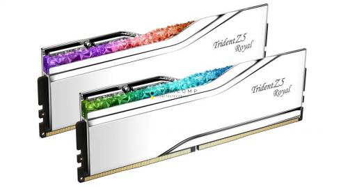 G.SKILL 32GB DDR5 6400MHz Kit(2x16GB) Trident Z5 Royal RGB Silver