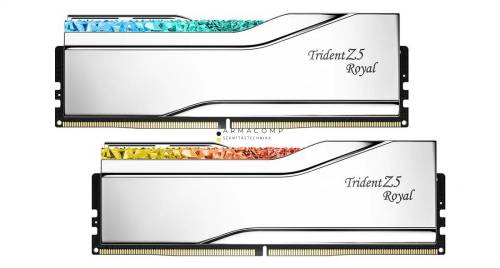 G.SKILL 32GB DDR5 6400MHz Kit(2x16GB) Trident Z5 Royal RGB Silver