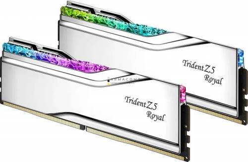 G.SKILL 32GB DDR5 6400Mhz Kit(2x16GB) Trident Z5 Royal Silver