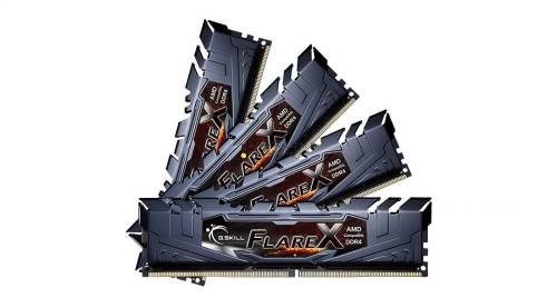 G.SKILL 64GB DDR4 3200Mhz Kit(4x16GB) Flare X Black