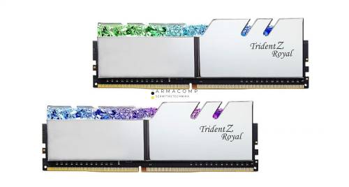 G.SKILL 64GB DDR4 4400MHz Kit(2x32GB) Trident Z Royal Silver