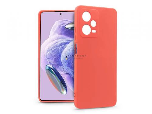 Haffner PT-6774 Xiaomi Redmi Note 12 Pro+ 5G szilikon hátlap Peach