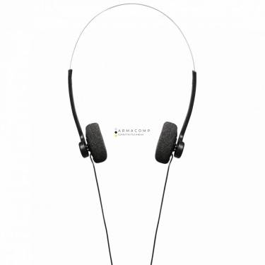 Hama Basic4Music On-Ear Stereo Headphones Black/Silver