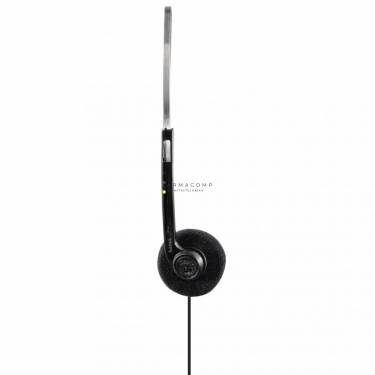 Hama Basic4Music On-Ear Stereo Headphones Black/Silver