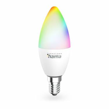 Hama E14 RGBW 4,9W Matter Smart LED