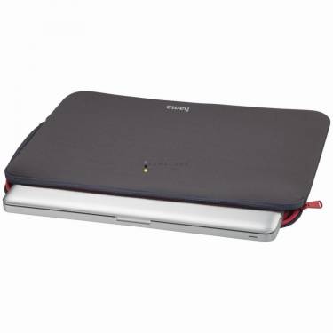 Hama Jersey Notebook case 15,6col Grey/Red