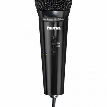 Hama MIC-P35 Allround Microphone for PC and Notebook Black